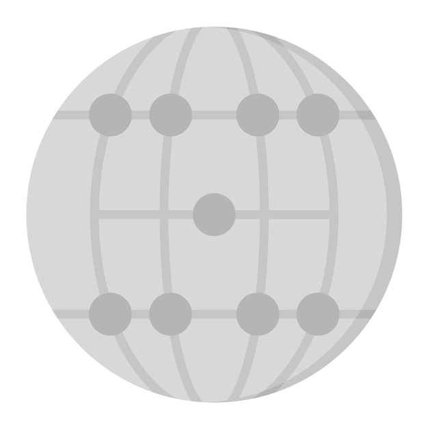 Global Network icon vector image Can be used for Business and Office