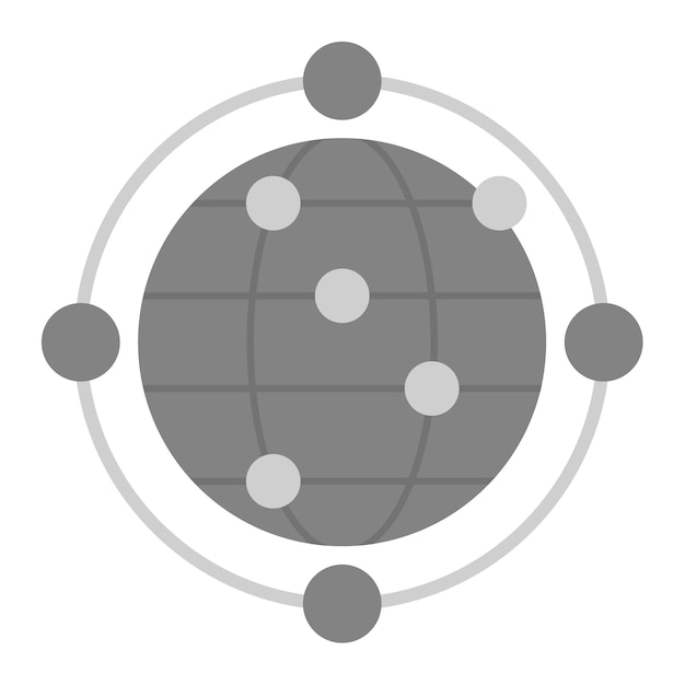 Global Network icon vector image Can be used for Marketing