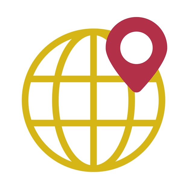 Global Network Location Icon