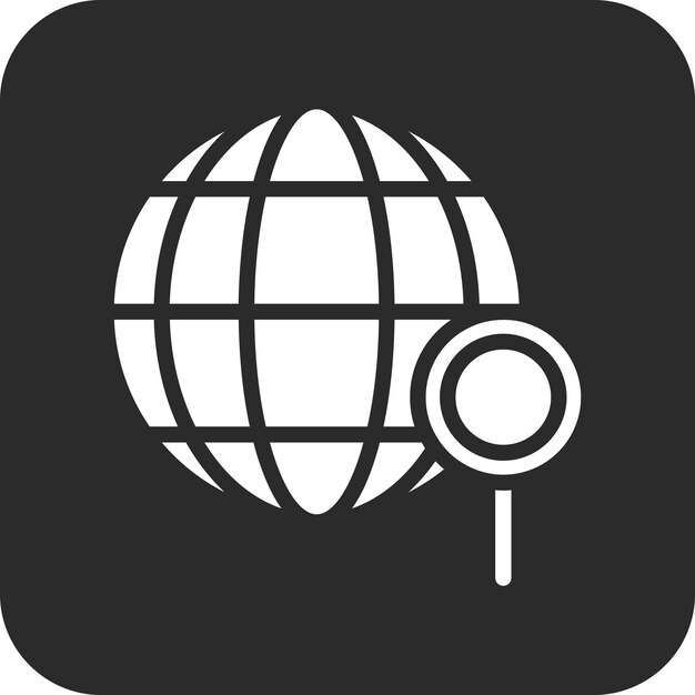 Global Research vector icon illustration of Renewable Energy iconset