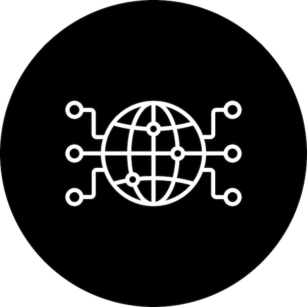 Globalt netværksikon