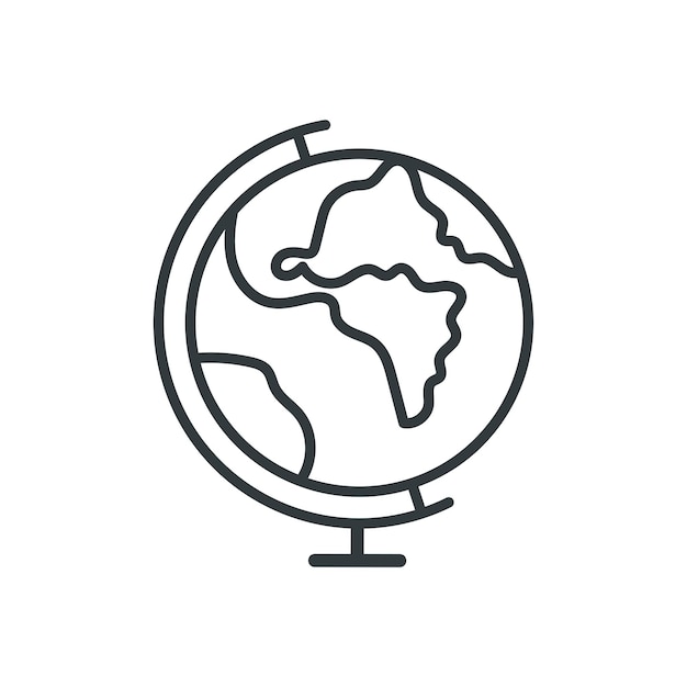 Globe icon vector design templates simple and modern