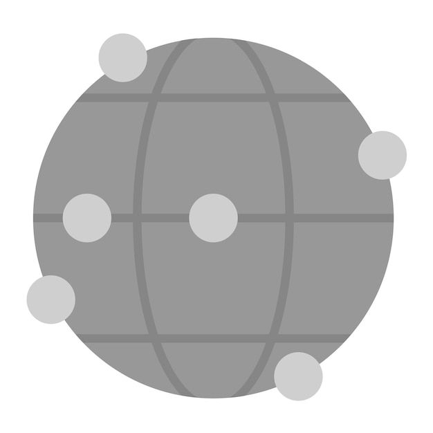 Globe icon vector image Can be used for Big Data
