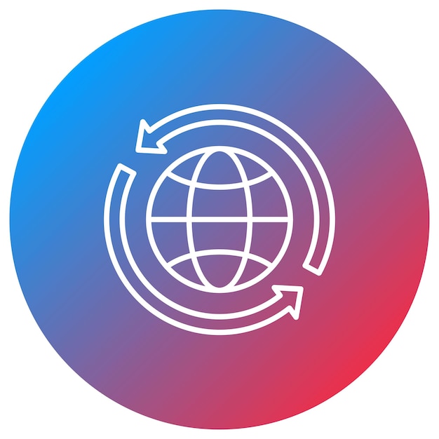 Globe icon vector image Can be used for Internet Marketing Service