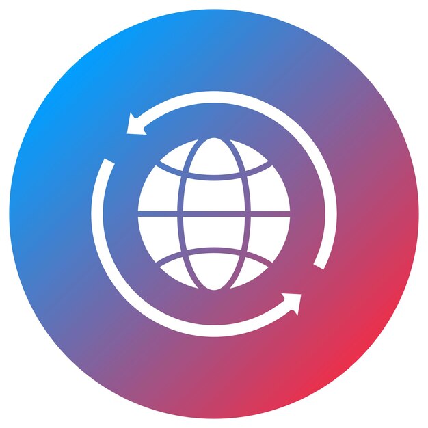 Globe icon vector image Can be used for Internet Marketing Service