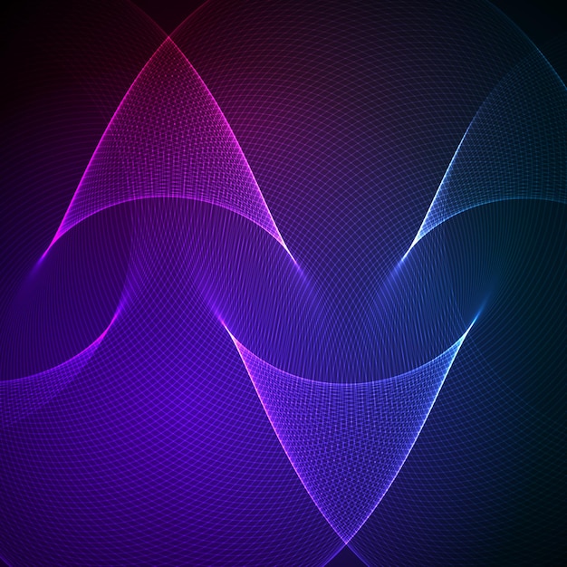 Glowing background design element cover page07
