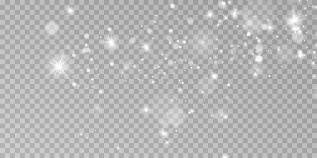 Glowing Light Particles