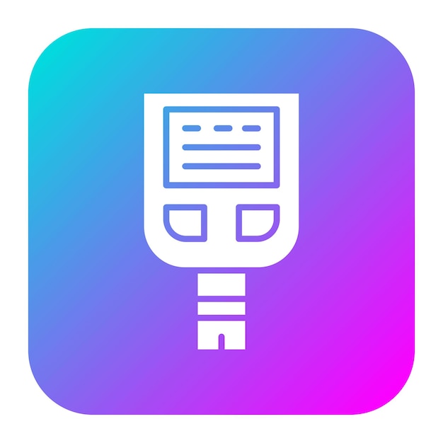 Glucose Checkup vector icon Can be used for Health Checkup iconset