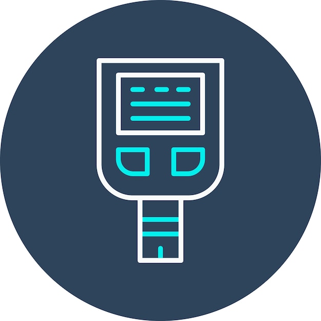 Glucose Checkup vector icon Can be used for Health Checkup iconset