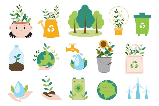 Go green Illustration