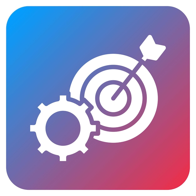 Goal Setting icon vector image Can be used for ADHD