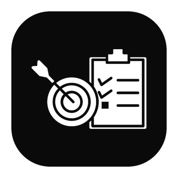 Goal Setting Icon