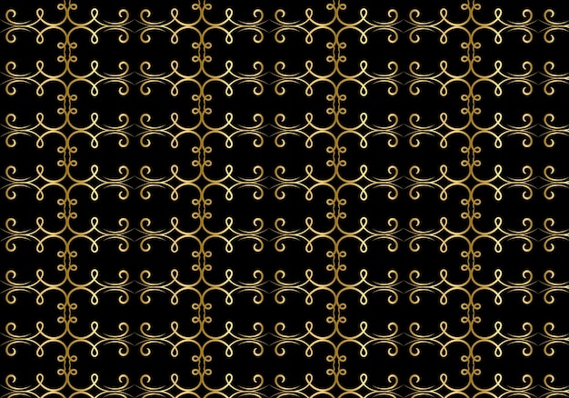 Golden Abstract Seamless Bitmap Background Pattern, vector free;