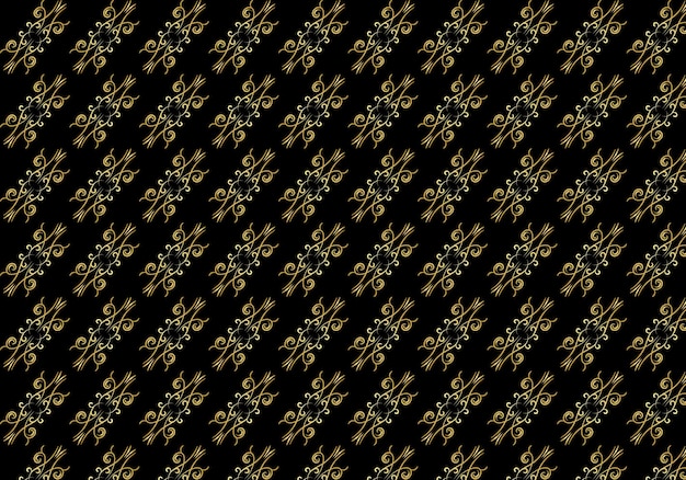 Golden Abstract Seamless Bitmap Background Pattern vector free