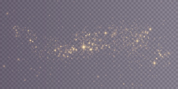 Golden dust light png Bokeh light lights effect background Christmas glowing dust background Christmas glowing light bokeh confetti and sparkle overlay texture for your design