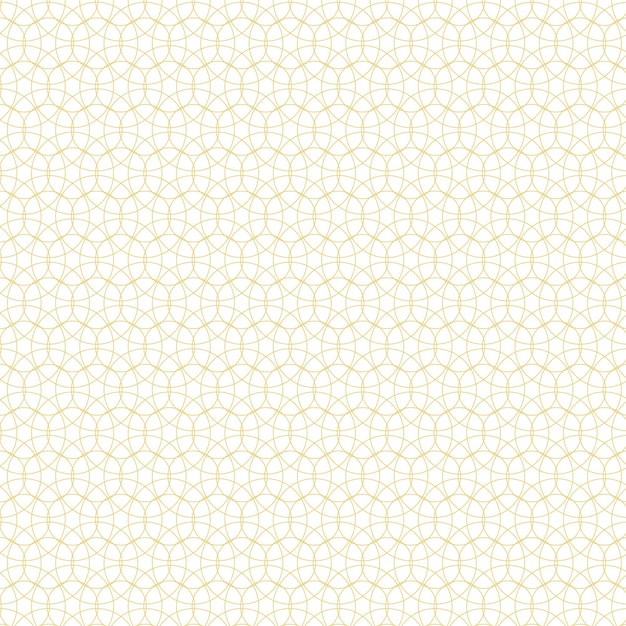 Golden geometric pattern