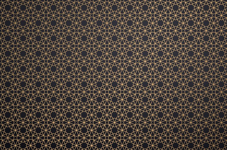 Vektör golden ornament seamless pattern