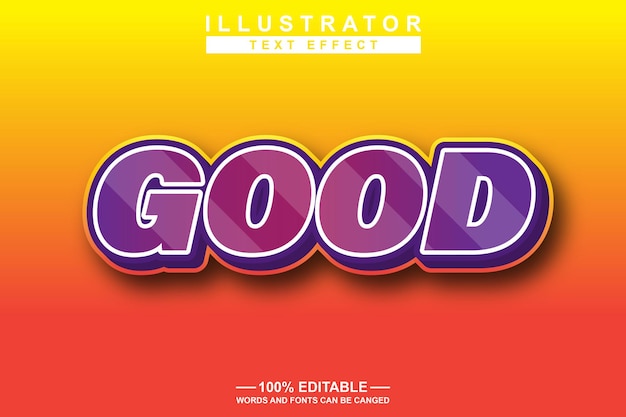 good tag 3d mockup