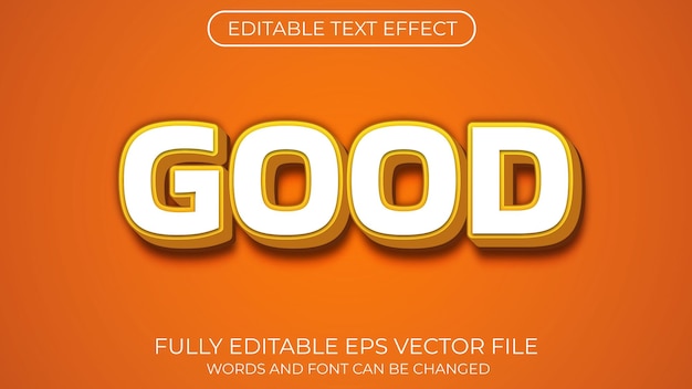 Good text effect