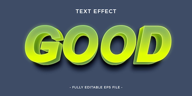 good text style effect