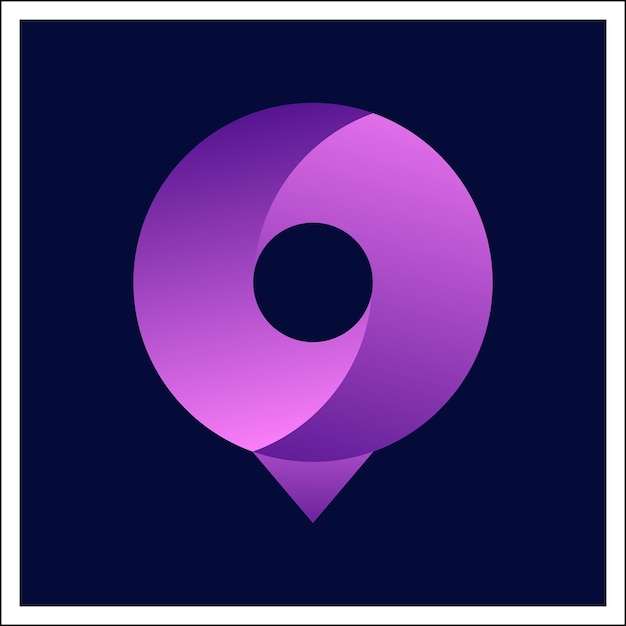 GPS Icon Vector Map icon with vector Periscope map pointer icon map pointer icon illustration