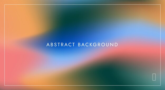 Gradient abstract background Blurred texture effect bright red orange blue colored modern abstract graphic illustration
