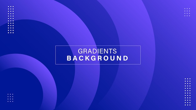 Gradient abstract background modern design