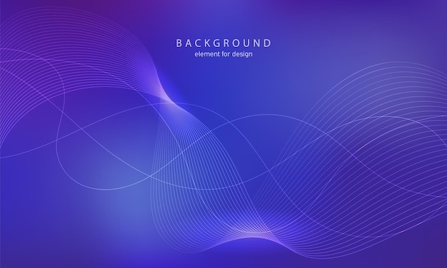 Gradient abstract background. Wave element for design. Digital frequency track equalizer.