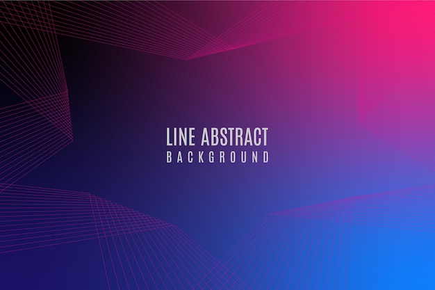 Gradient Abstract geometric Background