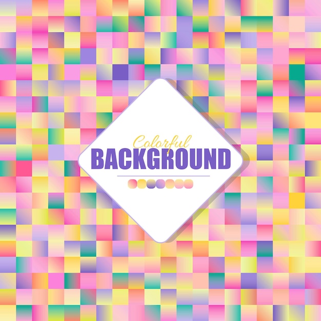 gradient abstract square background