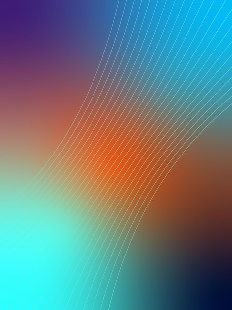 Gradient background with geometric elements