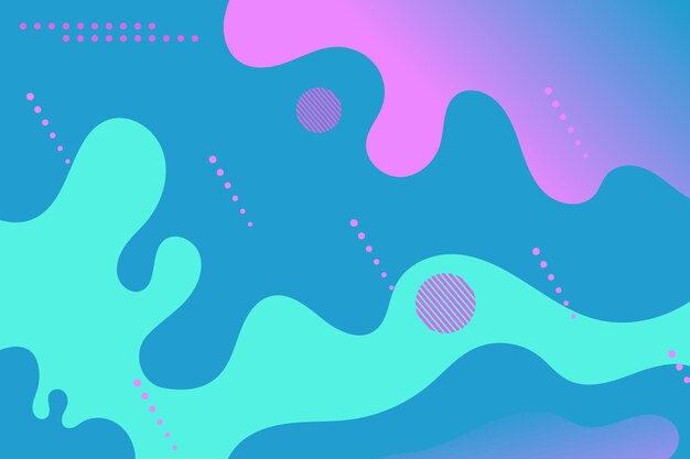 Gradient Blob Abstract Background