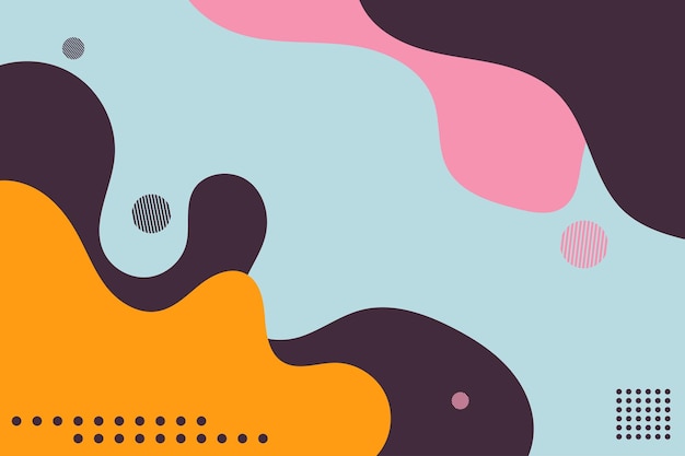 Gradient Blob Abstract Background
