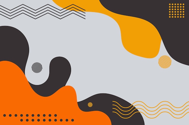 Gradient Blob Abstract Background