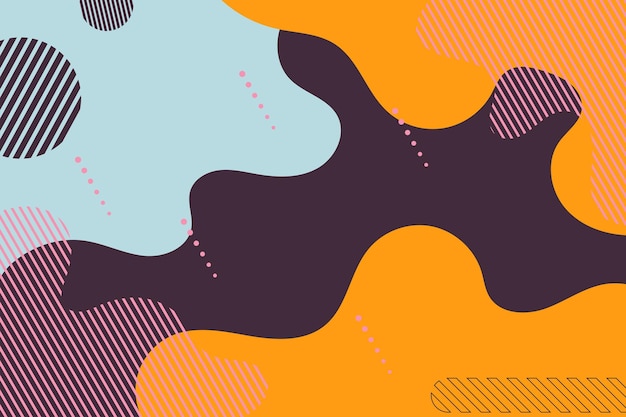 Gradient Blob Abstract Background