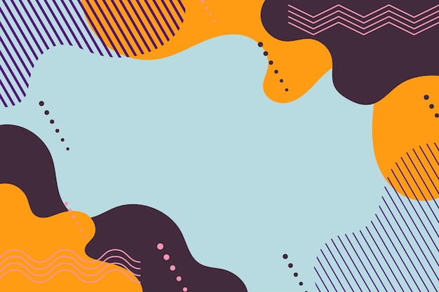 Gradient Blob Abstract Background