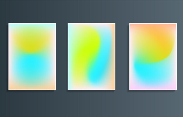 gradient blurred background vector design