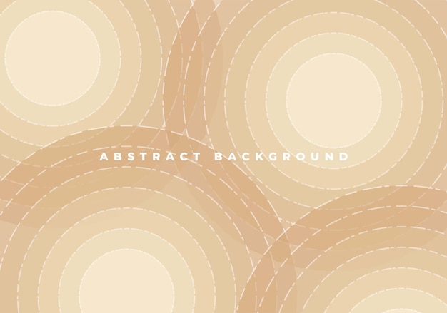 gradient brown circle pattern background with line white
