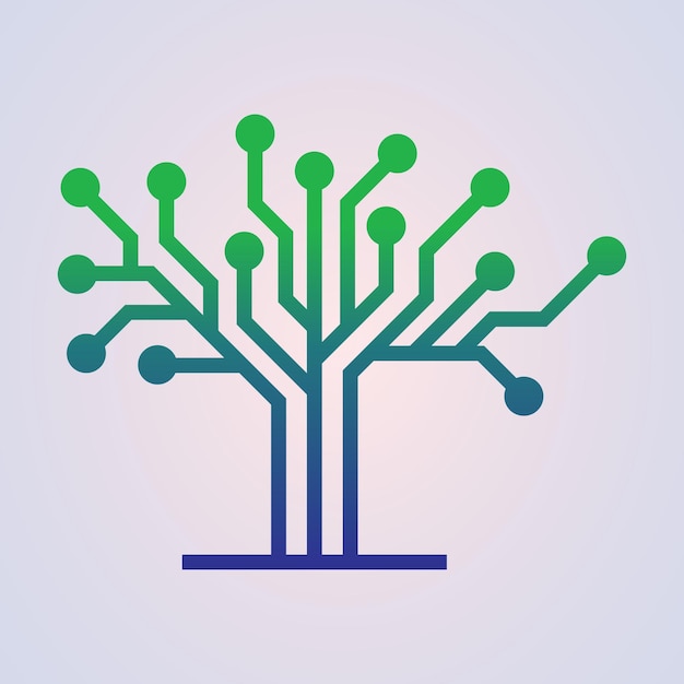 Gradient Circuit Board Technology Tree.