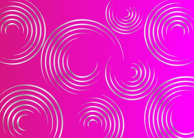 gradient color background with silver circle design