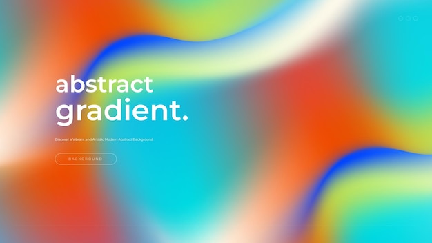 Gradient colorful abstract background vector