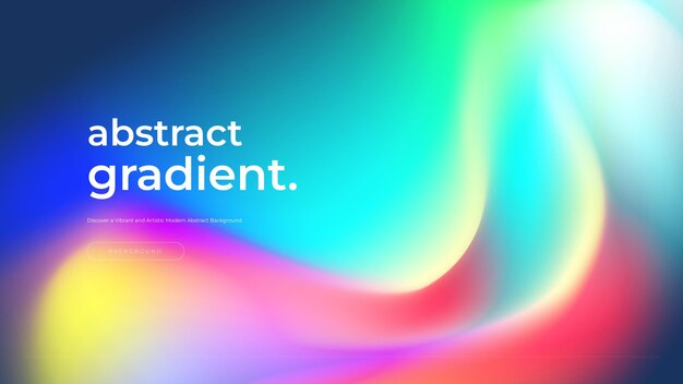 Gradient colorful abstract background vector