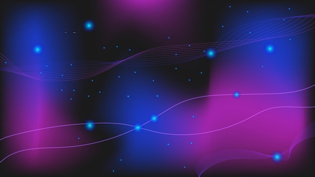 Gradient colorful background design template