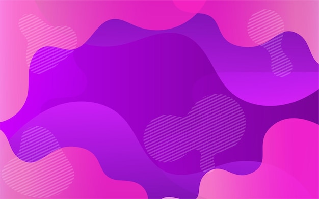 Gradient colorful geometric shapes background