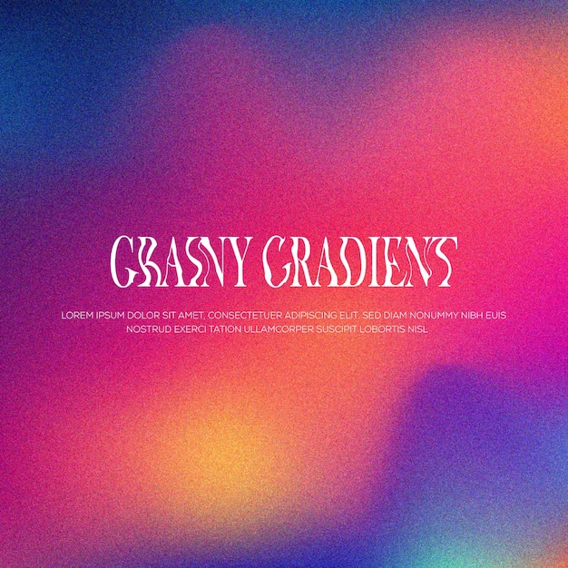 gradient colourful gradient grainy background