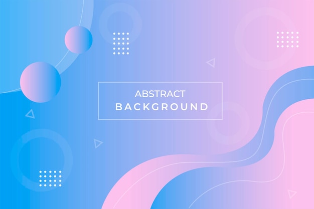 Gradient fluid abstract background