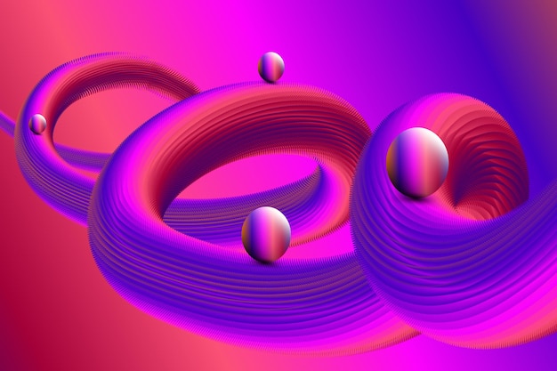 Gradient fluid background