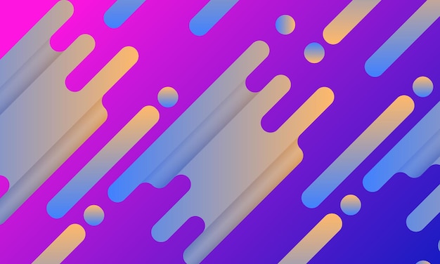 Gradient Geometric Abstract Background
