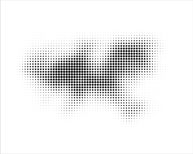 gradient halftone dots background Pop art template in vector texture Vector illustration