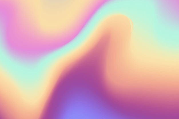 Gradient Holographic Abstract Background